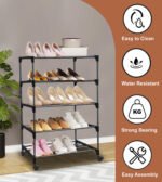 metal shoe rack, multilayer shoe rack, urban choice shoe rack