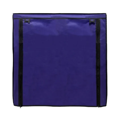 12 shelves shoe rack cover dark blue