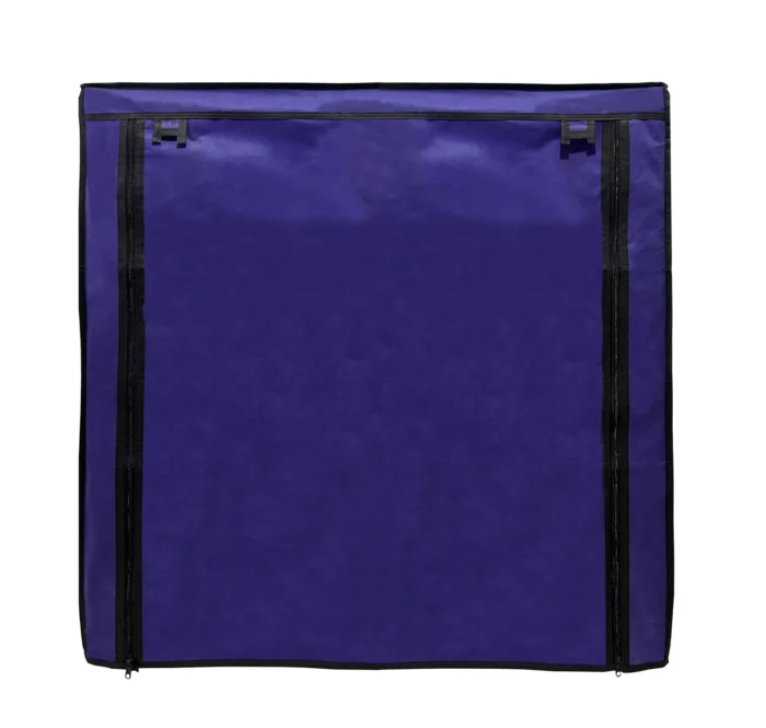 12 shelves shoe rack cover dark blue