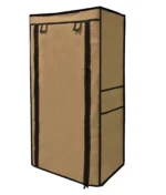 6 shelves shoe rack cover beige color