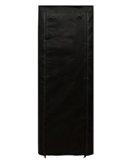 9 shelves shoe rack cover black color