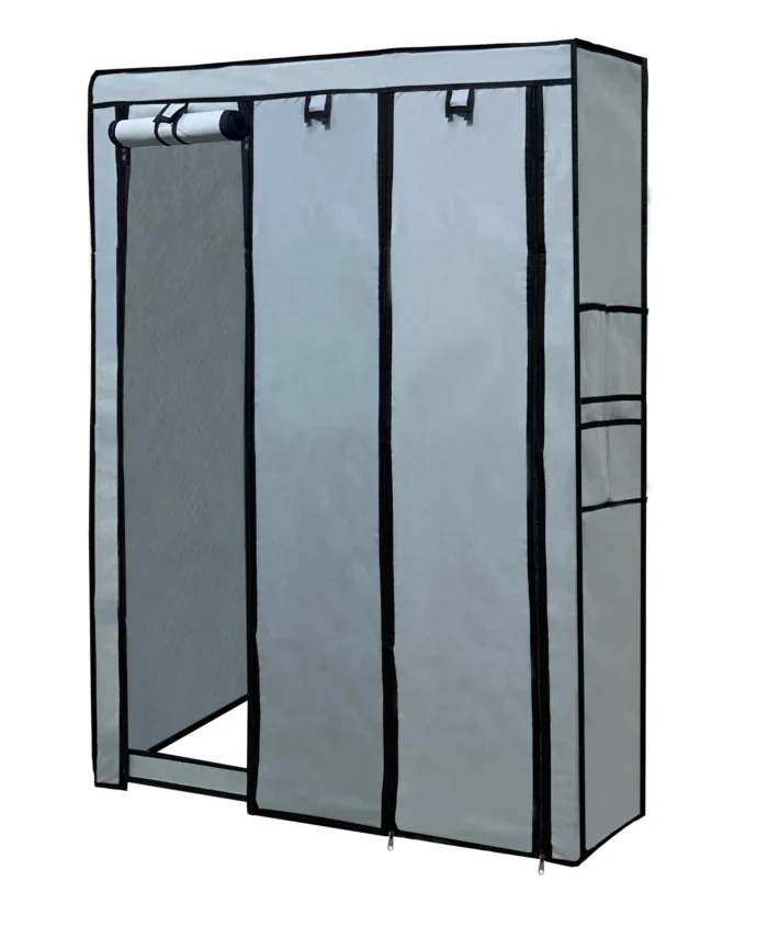 6+2 almirah Cover Grey Color