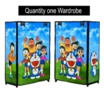 Plastic Storage Cabinet,Kids Bedroom Storage, Toy Storage Wardrobe, Home Storage Solutions, Kids Room Organizer